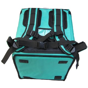 Factory custom logo extra large box backpack pizza bag heat insulated delivery cooler bags
