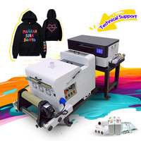 Impresora DTF A3 de 30 cm en Oferta, Máquina de Impresión Textil Digital para Camisetas, Plotter de Película PET de Transferencia de Calor con Horno