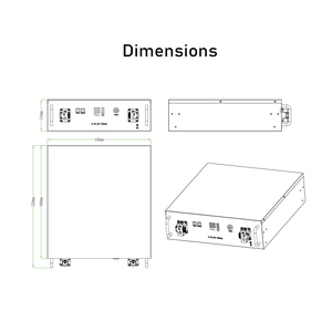 Kit complet de système solaire domestique 5-15KW hybride avec batterie murale résidentielle 51.2V, communication CAN, YF-5, stockage d'énergie domestique - Product Image 5