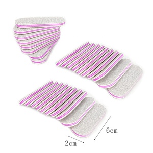 Mini <span class=keywords><strong>lime</strong></span> à ongles ovale lisse pour bébés, Double face, pièces, outil de soins des ongles, tampon en plastique, violet, <span class=keywords><strong>lime</strong></span> à ongles <span class=keywords><strong>jetable</strong></span>, 6cm - Product Image 1