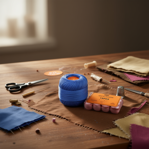 ด้ายฝ้ายอิลัน เบอร์ 12 คอร์ 32 สำหรับงานเย็บปักถักร้อย - Product Image 2