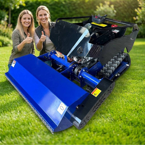 Made in China Cordless Lawn Mowers Multifunctional <strong>Remote</strong> Controlled Lawn <strong>Mower</strong> Tracked <strong>Remote</strong> <strong>Flail</strong> <strong>Mower</strong> - Product Image 2