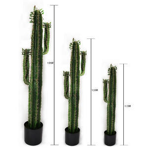 <span class=keywords><strong>Planta</strong></span> de Cactus Artificial para decoración al aire libre, para Hotel y jardín, de alta calidad, venta al por mayor - Product Image 3