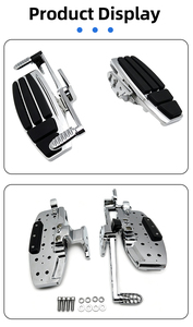 Kit de repose-pieds gauche en alliage d'aluminium pour moto, ensemble de pédales pour Goldwing GL1800 F6B 2001-2017 Business/Luxury - Product Image 4