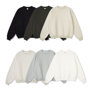 Wholesalers Crewneck Corded Sweatshirt Bulk Textured Crew Neck