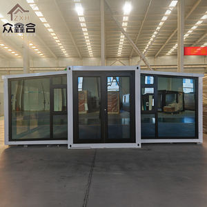 บังกะโลไม้เหล็กพับได้สำหรับครอบครัวขนาดเล็กแบบแยกส่วนขนาด20ฟุตแบบพับได้สำหรับบ้าน3ห้องนอนสไตล์โมเดิร์นสไตล์จีน - Product Image 2