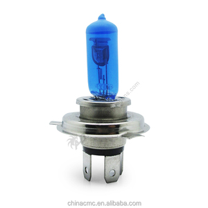 Autodragons - Bombillas Halógenas de Xenón H4 Súper Blancas/Azules, Bombillas Halógenas de Plasma de 7500K, Iluminación H4 7500K Xenón Blanco - Product Image 1