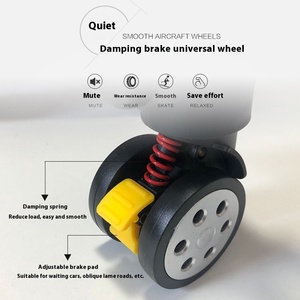 Valise à roulettes de voyage en toile Oxford de grande capacité 24 28 20 pouces, sac à mot de passe, sac à roulettes, valise à roulettes - Product Image 5