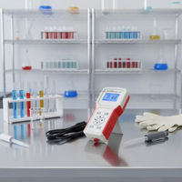 OEM Support Portable Waterproof Conductivity Meter 0-1000 S/cm Range 2.5% F.S. Accuracy for Measuring Various Solutions'