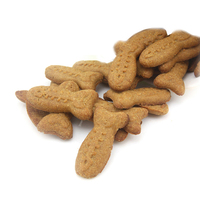 OEM ODM LUSCIOUS Merk Hoogproteïne Natuurlijke Knapperige Visbiscuit Hondensnoepjes voor de Spijsvertering & Huidgezondheid