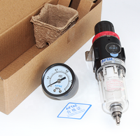 Régulateur de filtre à air AirTAC AFR2000, unité de traitement d'air pneumatique avec manomètre pour air comprimé
