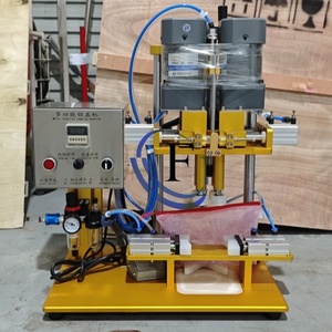 Máquina taponadora de vidrio semiautomática de escritorio, máquina taponadora de botellas, taponadora eléctrica neumática, máquina taponadora de tornillos - Product Image 5