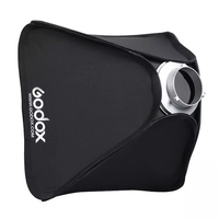 Godox 80X80Cm 31 X 31in Flash Speedlite Softbox dengan S Jenis Bracket Bowens Gunung Kit Untuk Kamera Fotografi