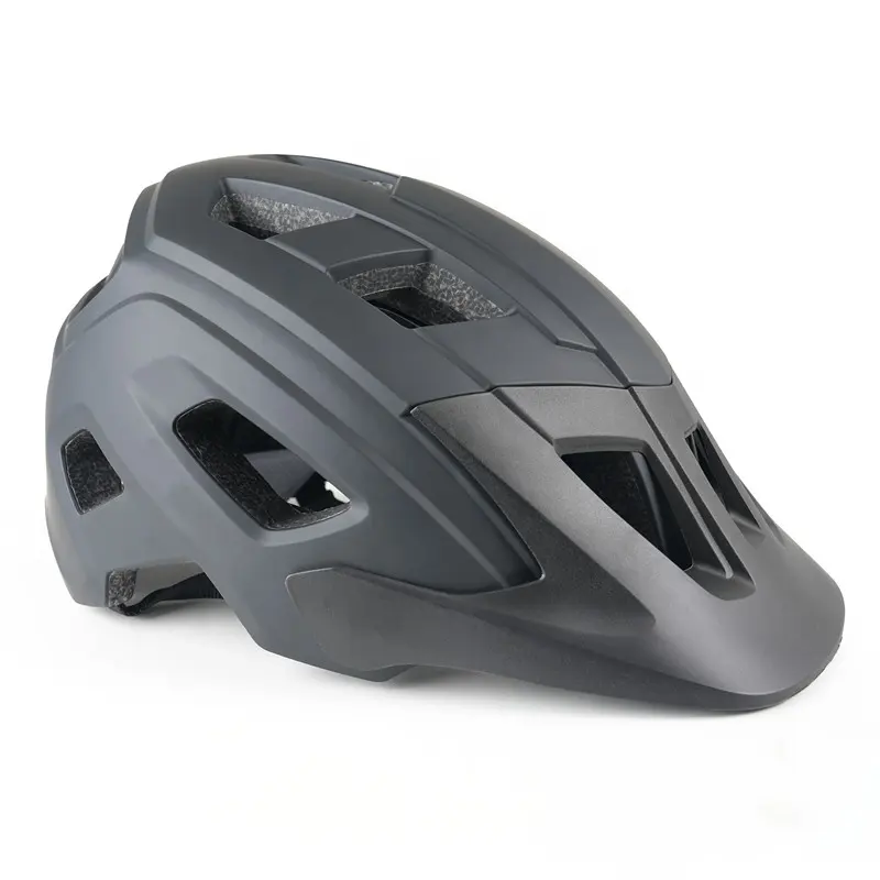 Casque de vélo adulte grande visière vélo extérieur vtt casque de vélo de route pour hommes femmes casque de montagne unisexe