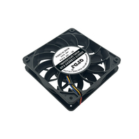Ventilateur de refroidissement axial sans balais DC12025MBL à roulement à billes 12V 24V 48V, fourni par l'usine