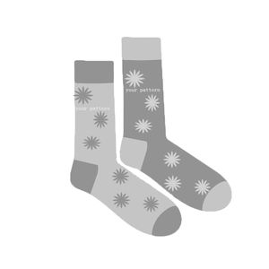 جوارب نسائية مرحة غير متطابقة بصورة مقتصدة ، جوارب من بيض بيكون AB - Product Image 5