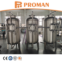 Usine de traitement d'eau par osmose inverse (RO) à capacité personnalisée pour ligne de production d'eau en bouteille