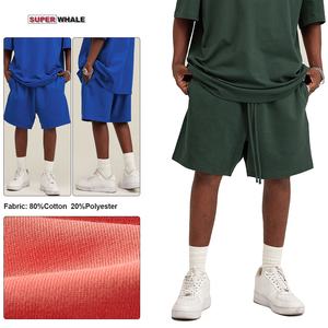 กางเกงขาสั้นผ้าฝ้ายสำหรับเล่นกีฬาวิ่งเล่นยิมฤดูร้อนโลโก้ได้ตามต้องการ - Product Image 3