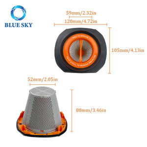 ชุดตัวกรอง HEPA สําหรับสีดําและ Deckers 20V MAX POWERCONNECT <span class=keywords><strong>เครื่อง</strong></span><span class=keywords><strong>ดูด</strong></span><span class=keywords><strong>ฝุ่น</strong></span>ไร้สายเครื่องดูด<span class=keywords><strong>ฝุ่น</strong></span>มือถือ BCHV001C1 - Product Image 3