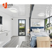 Maison conteneur extensible UVO 20FT : Maison préfabriquée compacte certifiée AS/NZS & SAA |   Vie confortable en plein air pour l'Australie
