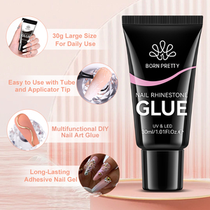 BORN PRETTY Pegamento en Gel para Piedras de Imitación Sin Necesidad de Limpiar, Adhesivo Ultra Fuerte para <span class=keywords><strong>Uñas</strong></span>, para Dijes, Gemas, Diamantes, Polvo de Cromo, Escultura de <span class=keywords><strong>Uñas</strong></span> 3D - Product Image 5