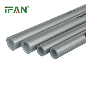 IFAN çin üretici 16mm 20mm gri renk PERT borular sıhhı tesisat borusu yerden ısıtma için