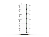Uhome 5427 SHV HVPlus Paket Baterai Lithium Solid State Sistem Penyimpanan Energi Tegangan Tinggi untuk Solar ESS