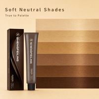 Crème colorante capillaire coréenne en gros pour salon, à base de plantes, sans ammoniaque, teinture permanente
