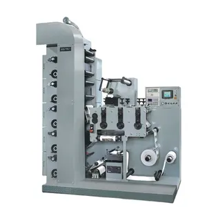 Machine d'impression flexible LRY-330, vente d'usine, presse d'impression flexible d'étiquettes 6 couleurs