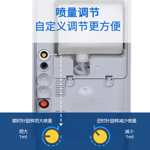 Hand Sanitizer Wall Mounted Atomizing Spray Induction Alcohol Dispenser For Adults B6000 - Product Image 4
