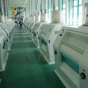 Potongan Harga Mesin Pabrik Mesin Penggilingan Semolina, Penggiling Tepung Jagung Gandum Otomatis