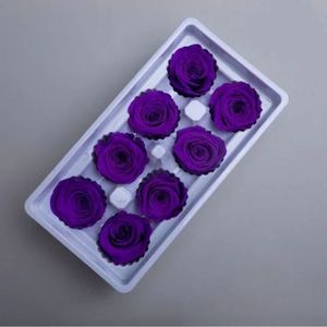 ดอกกุหลาบอมตะเกรด A/B ขนาด 4-5 ซม. กลีบดอกแห้ง 6 ชิ้น/กล่อง สำหรับงาน DIY ตกแต่งดอกไม้ งานแต่งงาน ตกแต่งผนัง หน้าต่าง ช่อดอกไม้ - Product Image 2