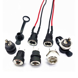 หัวต่อ DC-022B แบบตัวเมีย / ปลั๊ก / ซ็อกเก็ต / ขั้วต่อ DC / 5.5 / 2.5 / 2.1 มม. 5525 / 5521 / 5.5x2.5 มม. / 5.5x2.1 มม. Dc022b กันน้ำ - Product Image 6