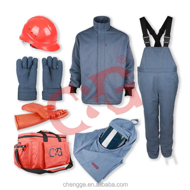 Shanghai C&G Electrician Uniforms Arc Flash Protection Clothing Kit