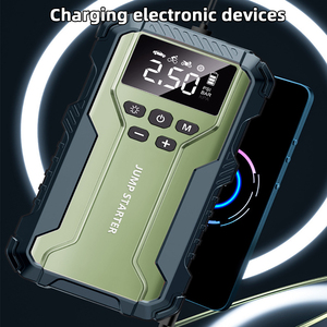 Lithium <strong>Jump</strong> Starter with Built-in air Pump 12V <strong>Jump</strong> <strong>Pack</strong> with air <strong>Compressor</strong> for SUV - Product Image 5