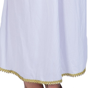 <b>Roman</b> Women's Cosplay Costume White Gold Grecian Style <b>Dress</b> Adult Halloween Costume - Product Image 5