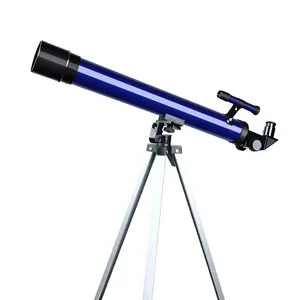 Réfracteur professionnel pour enfants, 1 pièce, téléscope astronomique 50x/100x, appareil pour activités extérieures, compétition prix professionnel