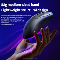 Mouse Óptico para Gaming RGB de Triple Modo USB-C+2.4G+BT para Diestros Ergonómico Certificado - Precio Especial para Computadoras, Laptops y Escritorios