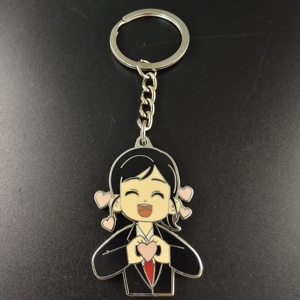 Llavero de esmalte duro de doble cara personalizado, chapado en níquel, con martillo de juez, recuerdo legal para sala de juzgado, regalo al por mayor a granel - Product Image 1