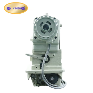 New YS-845D Industrial Mechanical Direct Drive High Speed Twin Needle Lockstitch Sewing Machine <b>Iron</b> Flat-Bed Configuration - Product Image 4