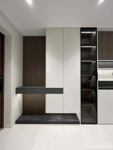 Gabinete Decorativo Multifuncional Plegable de Madera Maciza de Estilo Moderno, Resistente al Agua, Fabricado en Chongqing, Personalizable - Product Image 5