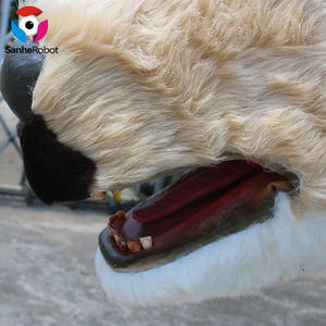 Décoration de noël géante de renne en mouvement, tête de renne chantant, modè<span class=keywords><strong>le</strong></span> Animal pour montage mural - Product Image 5