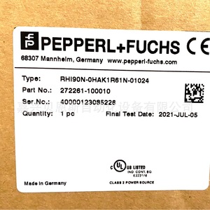 Pepperl+Fuchs Rotary Encoder RHI90N-0HAK1R61N-01000 แบบเพิ่มค่าทีละหนึ่ง 90 มม. ผลิตในเยอรมนี - Product Image 2