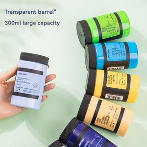 Deli 73875 300ml Colores acrílicos <span class=keywords><strong>pintura</strong></span> de pared <span class=keywords><strong>zapatos</strong></span> de pigmento pintados a mano Diy Graffiti <span class=keywords><strong>pintura</strong></span> acrílica 48 barriles por juego de cartón - Product Image 4