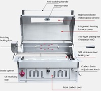 Nouveau produit : Barbecue au charbon de bois intégré, entièrement lavable, idéal pour le camping