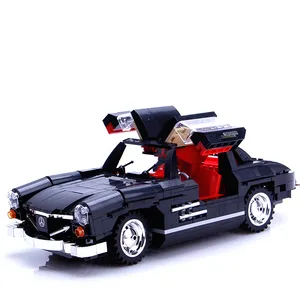 XB-03010 Diy 어린이 교육 모델 플라스틱 빌딩 블록 자동차 수집 장난감 최고의 판매