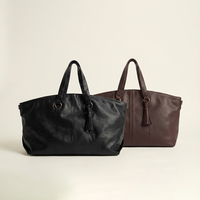 Bolsos Tote de Cuero Genuino Directo de Fábrica para Mujer, Bolsos de Mano Personalizados al por Mayor de Gran Capacidad con Cuero Suave y Diseño Clásico