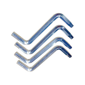 Clé hexagonale Wan Zheng 5 mm métrique galvanisée de qualité industrielle, clé à tête plate de type Z - Product Image 3