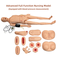 Modelo Humano de Enfermería Avanzado y Completamente Funcional con Simulación de Medición de Presión Arterial para Entrenamiento y Prácticas