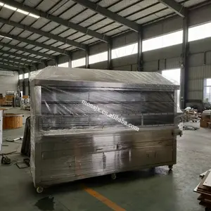 Máquina de parrilla de barbacoa de carne de cordero de puerto de pollo de acero inoxidable | Parrilla de barbacoa inoxidable personalizada | máquina de churrasco brasileño - Product Image 1